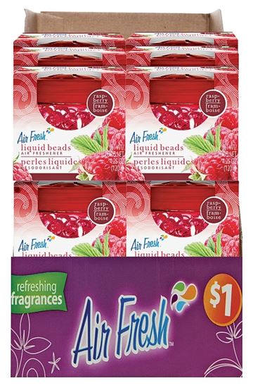 Air Fresh 9578 Air Freshener, 4.25 oz, Raspberry, Pack of 12