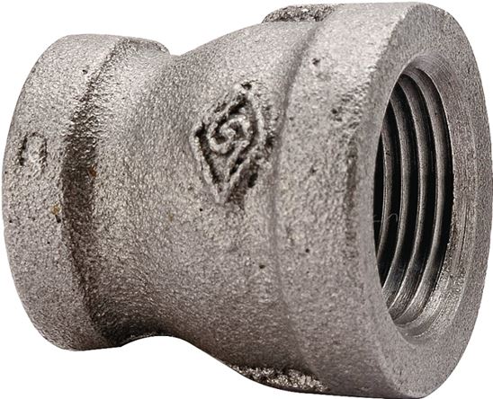 ProSource B240 40X32 Reducing Pipe Coupling, 1-1/2 x 1-1/4 in, FIP, Steel, SCH 40 Schedule, 300 psi Pressure