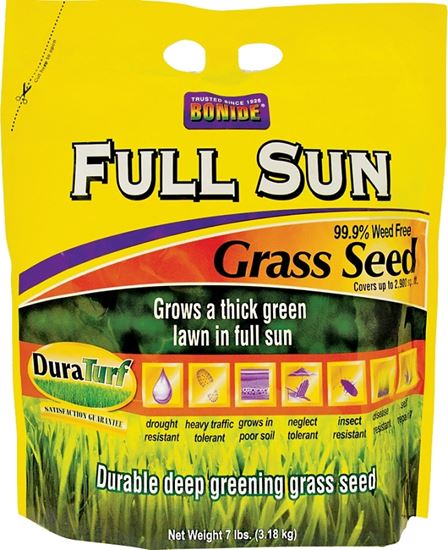 Bonide 60205 Full Sun Grass Seed, 7 lb Bag