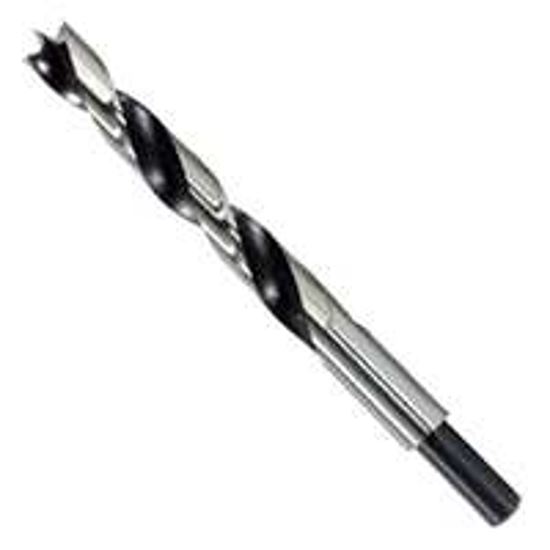 Irwin 49616 Drill Bit, 3/8 in Dia, 5-1/4 in OAL, Spiral Flute, 2-Flute, 3/8 in Dia Shank, Reduced Shank