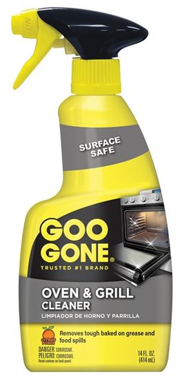 Goo Gone 2059 Oven and Grill Cleaner, 14 oz Bottle, Liquid, Citrus, Beige