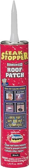 Gardner 0319-GA Roof Patch, Black, Liquid, 10.1 fl-oz Tube, Pack of 12