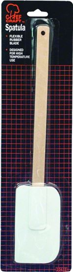 Chef Craft 20632 Spatula, 2-1/2 in W Blade, Silicone Rubber Blade