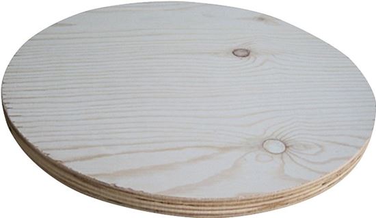 ALEXANDRIA Moulding PYR02-PY012C Round Plywood