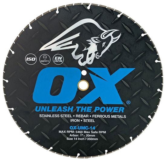 OX ULTIMATE UMC OX-UMC-4.5 Blade, 4-1/2 in Dia, Segmented Rim