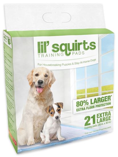 Ruffin'It Lil' Squirts 82001 XL Training Pad, 28 in L, 30 in W