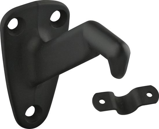 National Hardware N830-118 Heavy-Duty Handrail Bracket, 250 lb, Zinc, Oil-Rubbed Bronze