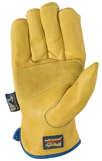 Wells Lamont 1168XX Work Gloves, Men's, 2XL, 11 to 11-1/2 in L, Keystone Thumb, Slip-On Cuff, Cowhide Leather