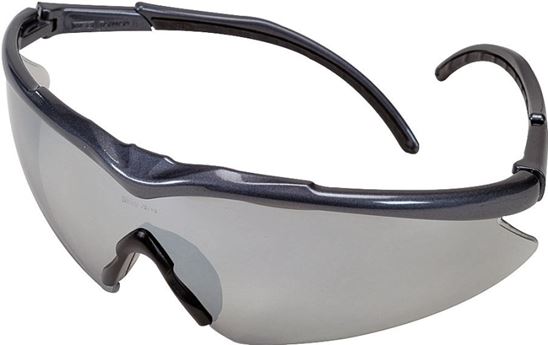 Safety Works 10083077 Essential Safety Glasses, Unisex, Anti-Fog Lens, Semi-Rimless Frame, Black Frame