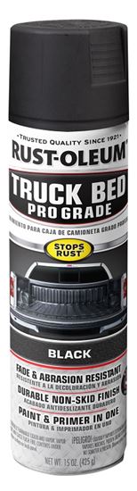 Rust-Oleum 272741 Truck Bed Spray Coating, Flat, Black, 15 oz, Can