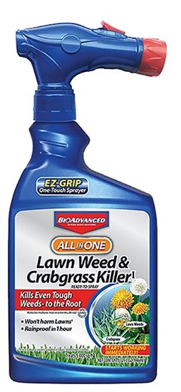 BioAdvanced 704119A Extreme Crabgrass Killer, Liquid, Beige/White, 32 oz Package