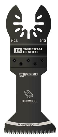 Imperial Blades ONE FIT IBOA240-10 Power Curve Blade, 1-3/4 in, High Carbon Steel