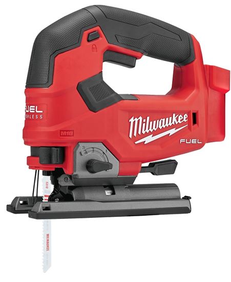 Milwaukee 2737-20 Jig Saw, Tool Only, 18 V, 5 Ah, 5-1/2 in Wood Cutting Capacity, 1 in L Stroke, 3500 spm