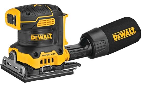 DeWALT XR DCW200B Sander, Tool Only, 20 V, 6 Ah, 1/4 in Sheet