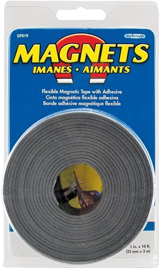 Magnet Source 07019 Magnetic Tape, 10 ft L, 1 in W