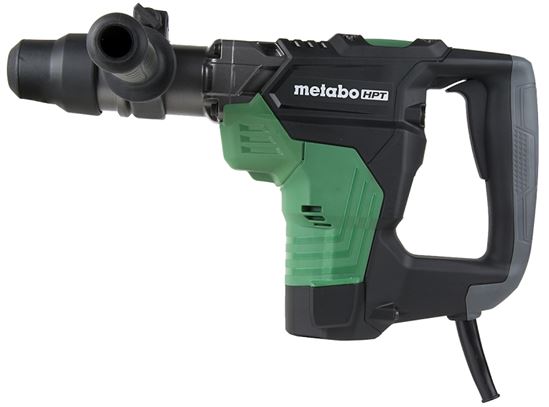 Metabo HPT DH40MCM Rotary Hammer, 10 A, Keyed Chuck, 1-9/16 in Chuck, 2800 bpm, 6.3 ft-lb Impact Energy