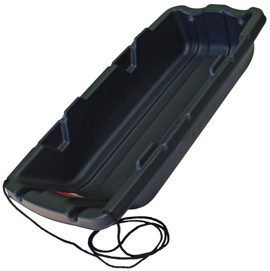 Flexible Flyer 946 Utility Sled, S, HDPE, Black