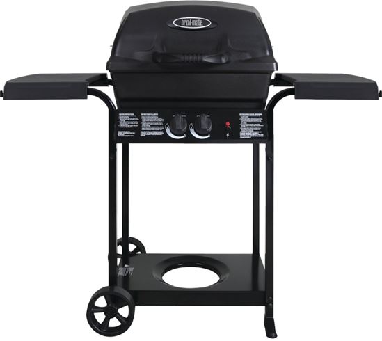 Broil-Mate 24025BMT Gas Grill, 25000 Btu/hr BTU, Liquid Propane, 2 -Burner, 240 sq-in Primary Cooking Surface