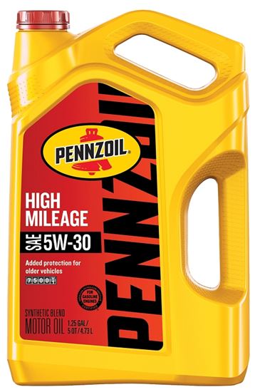 Pennzoil 550045218 Motor Oil, 5W-30, 5 qt Bottle, Pack of 3