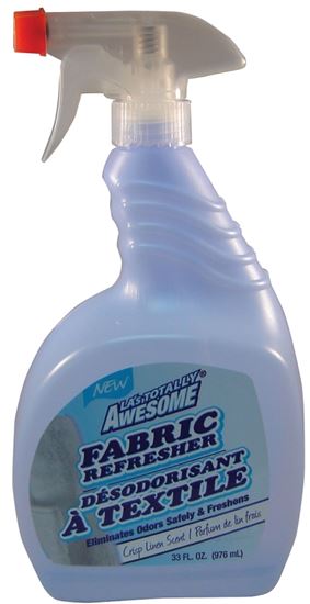 LA's TOTALLY AWESOME 147 Fabric Refresher, 33 oz, Liquid, Crisp Linen, Pack of 8