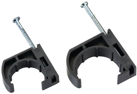 B & K P24-075HC Half Pipe Clamp, Polypropylene, 3/4 in Pipe/Conduit