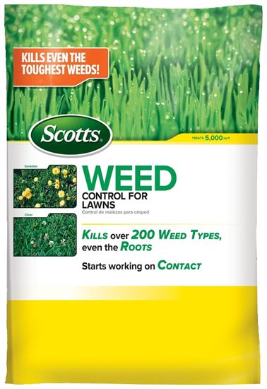 Scotts 49801C Weed Control, Solid, Spreader Application, 14 lb Bag