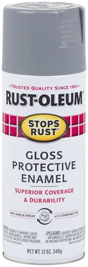 Rust-Oleum 7786830 Rust Preventative Spray Paint, Gloss, Smoke Gray, 12 oz, Can