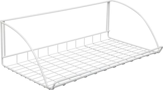 ClosetMaid 8279 Laundry Shelf, 12 in L, 24 in W, Steel, White, Pack of 6