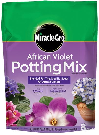 Miracle-Gro 72678430 Potting Mix, 8 qt Bag, Pack of 6