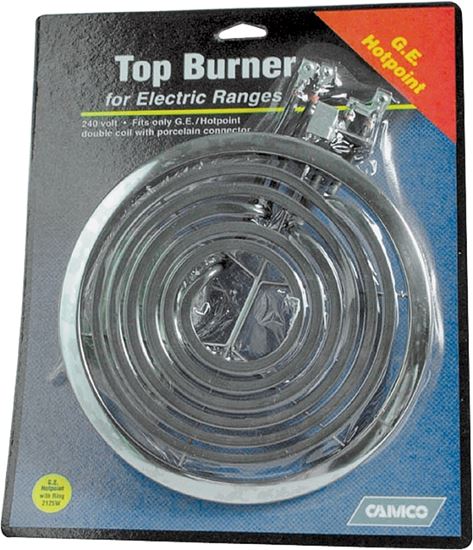 Camco 00193 Top Burner, 240 V, 2125 W