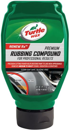 Turtle Wax T415 Rubbing Compound, 18 oz, Liquid, Fresh Leather