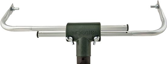 Wooster BR036-18 Roller Frame, 12 to 18 in L Roller, Polypropylene Handle, Threaded Handle