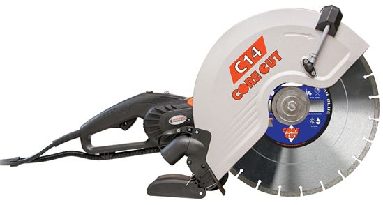 Diamond Products 48975 Electric Hand Held Saw, 15 A, 14 in Dia Blade, 1 in Spindle, 5 in Cutting Capacity