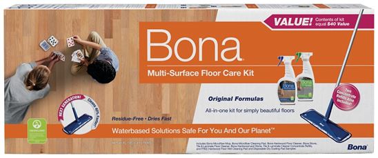 Bona WM710013501 Floor Care Kit, Blue