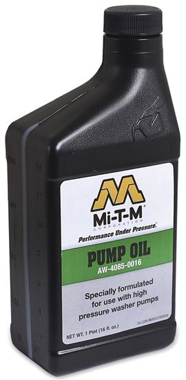 Mi-T-M AW-4085-0016 Pump Oil, 1 pt, Brown