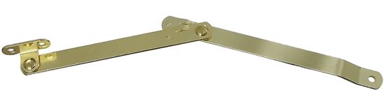 National Hardware N208-611 Folding Support, Steel, Brass, 6-7/8 in L