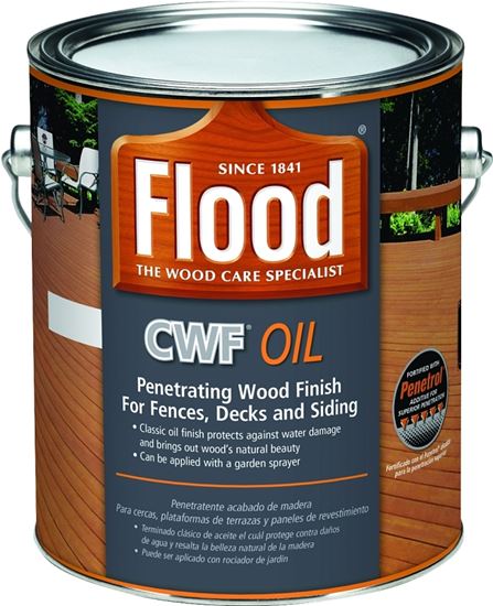 Flood FLD447-01 Wood Finish, Clear, Liquid, 1 gal