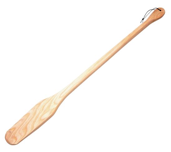 Bayou Classic 1001 Cajun Stir Paddle, 3 in W Blade, 35 in OAL, Wood Blade