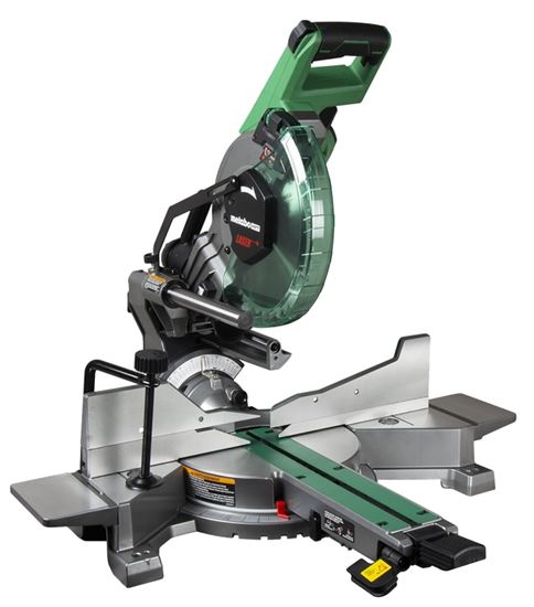 Metabo HPT C10FSHCTM Dual Bevel Compound Corded Miter Saw, 10 in Dia Blade, 3200 rpm Speed, 48 deg Max Bevel Angle