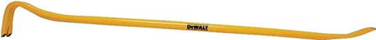 DeWALT DWHT55132 Wrecking Bar, 42 in L, Beveled Tip, Steel