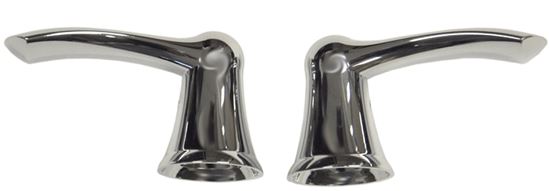 Danco 10422 Faucet Handle, Zinc, Chrome Plated, For: American Standard Two Handle Cadet Lavatory Faucets