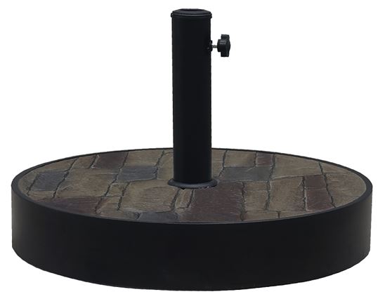 Seasonal Trends Morgan Hill Umbrella Base, 18 Kg, Brown