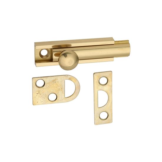 National Hardware V1922 Series N197-962 Flush Bolt, Solid Brass, 1/PK