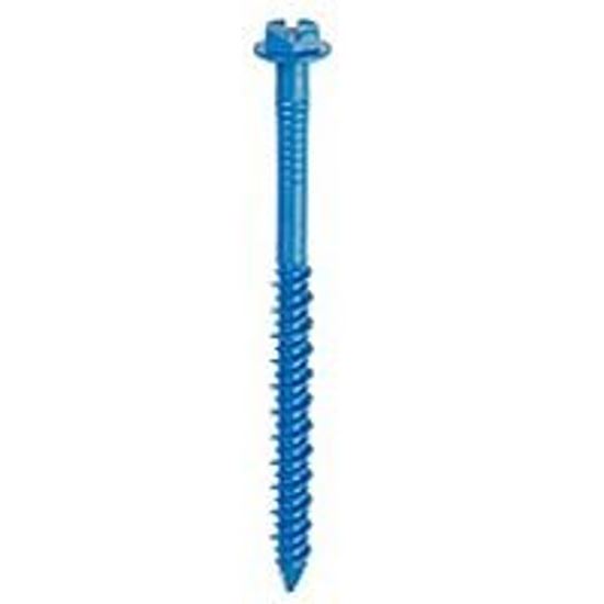 Tapcon 24305 Screw Anchor, Hex Drive, Steel, Climaseal, 75 PK