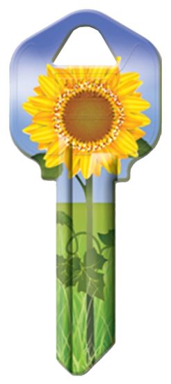 KW1-17 KEYBLANK SUNFLOWER, Pack of 5