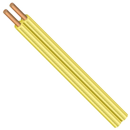 CCI 600006619 Lamp Cord, 2 -Conductor, Copper Conductor, PVC Insulation, 10 A, 300 V