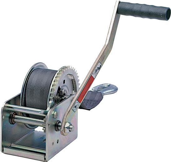 Dutton-Lainson 15305 Trailer Winch with Strap, 1400 lb, HCS