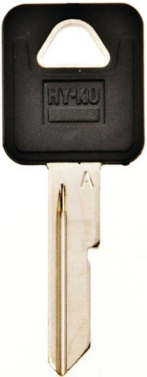 Hy-Ko 12005B48 Key Blank, Brass, Nickel, Pack of 5