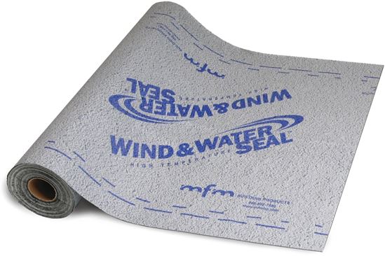 MFM 48267 Roofing Underlayment, 67 ft L, 36 in W, Polymer, White