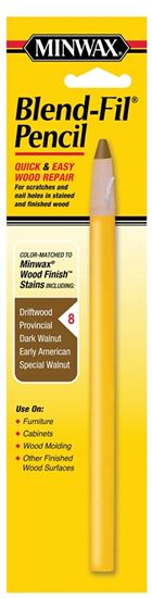 Minwax Blend-Fil 110086666 Wood Repair Stain Pencil, Solid, Driftwood